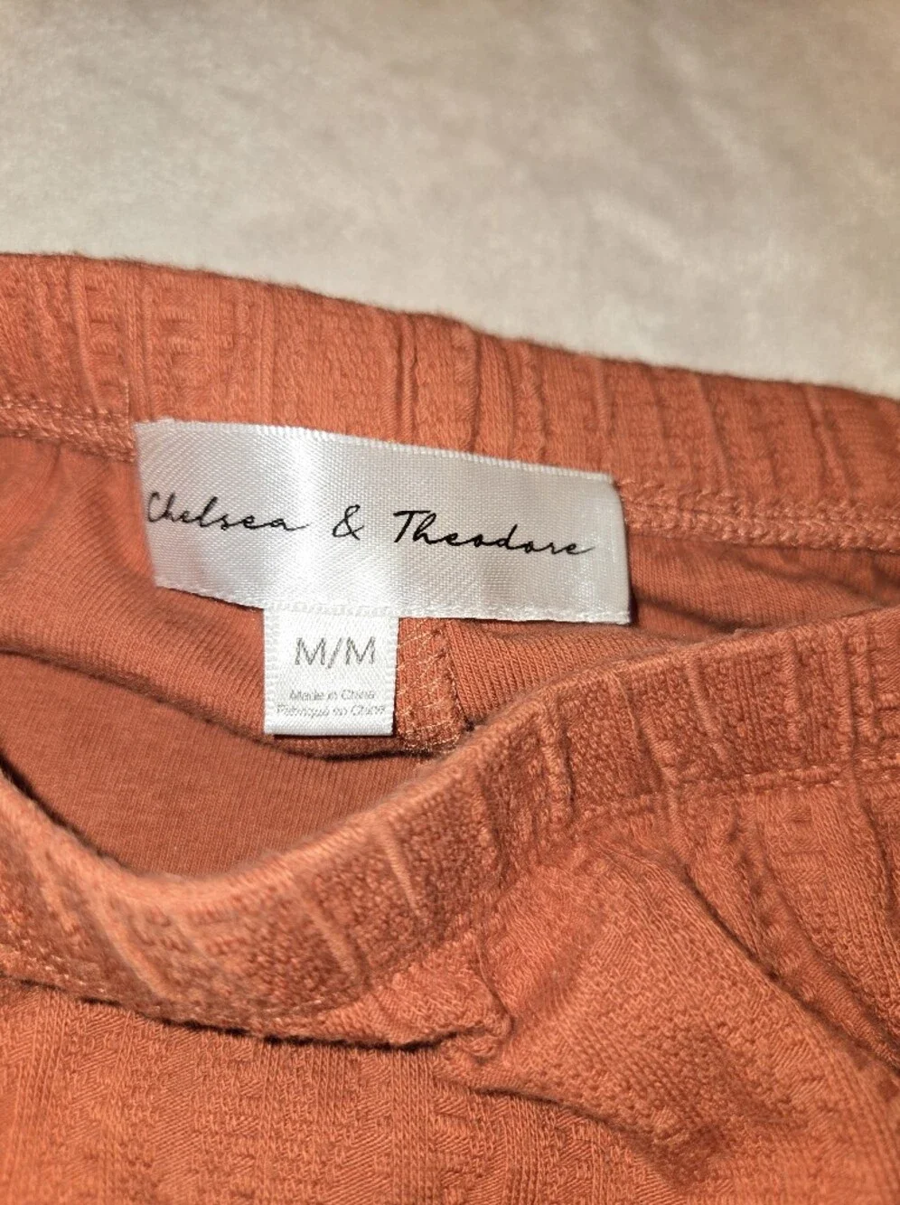 Chelsea & Theodore Rust-Toned Circle Skirt